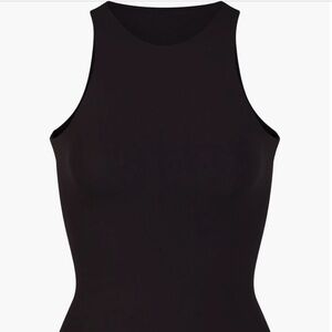 NWOT SKIMS Fits Everybody High Neck Bodysuit in Onyx size XL